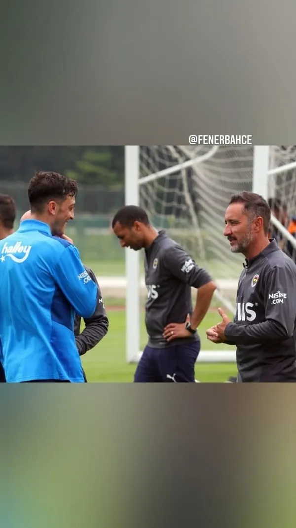 Son dakika spor haberi: Fenerbahçe'de Mesut Özil'den Vitor Pereira'lı paylaşım! - 1