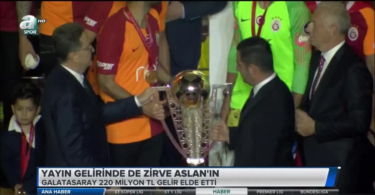 Yayın gelirinde zirve Aslan'ın