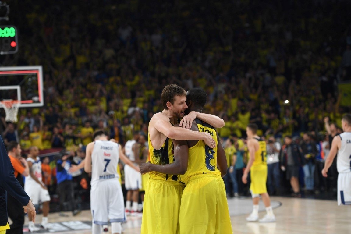 Fenerbahçe kupa için sahada