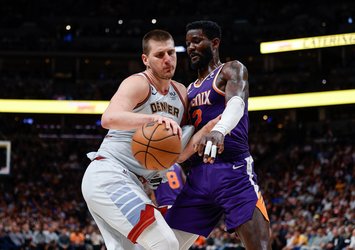 Jokic'in 'triple double'ı Phoenix'i yıktı