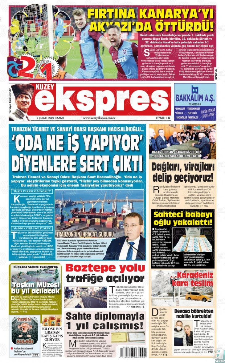 Maçın ardından bu manşetleri attılar! İşte Fenerbahçe galibiyetinin yankıları...