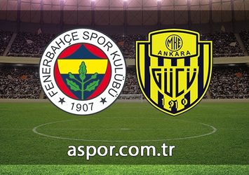 Fenerbahçe - Ankaragücü | CANLI