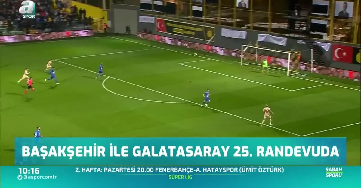 Başakşehir ile Galatasaray 25. randevuda