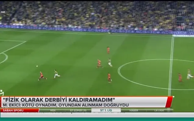 Mehmet Ekici'den derbi itirafı