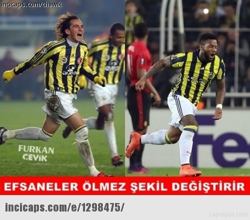 Fenerbahçe - ManU capsleri