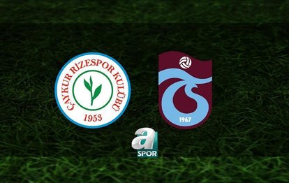 Rizespor Trabzonspor maçı CANLI VE ŞİFRESİZ İZLE | Rizespor - Trabzonspor maçı saat kaçta, hangi kanalda?