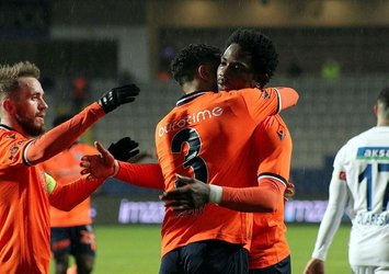 Başakşehir topbaşı yaptı