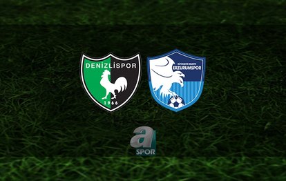 Denizlispor - Erzurumspor maçı ne zaman, saat kaçta ve hangi kanalda? | TFF 1. Lig
