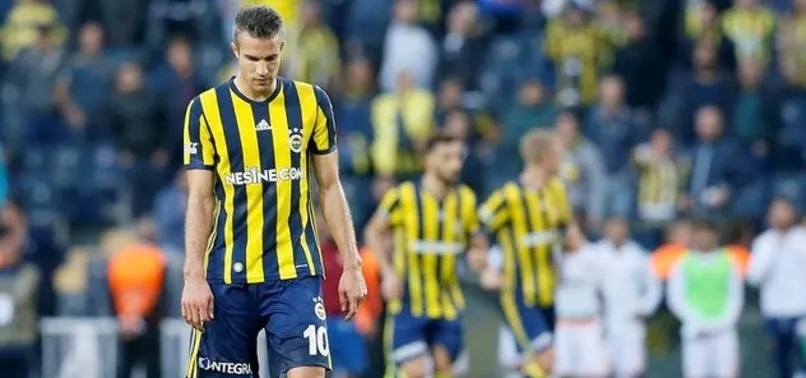 Robin van Persie'nin acı günü