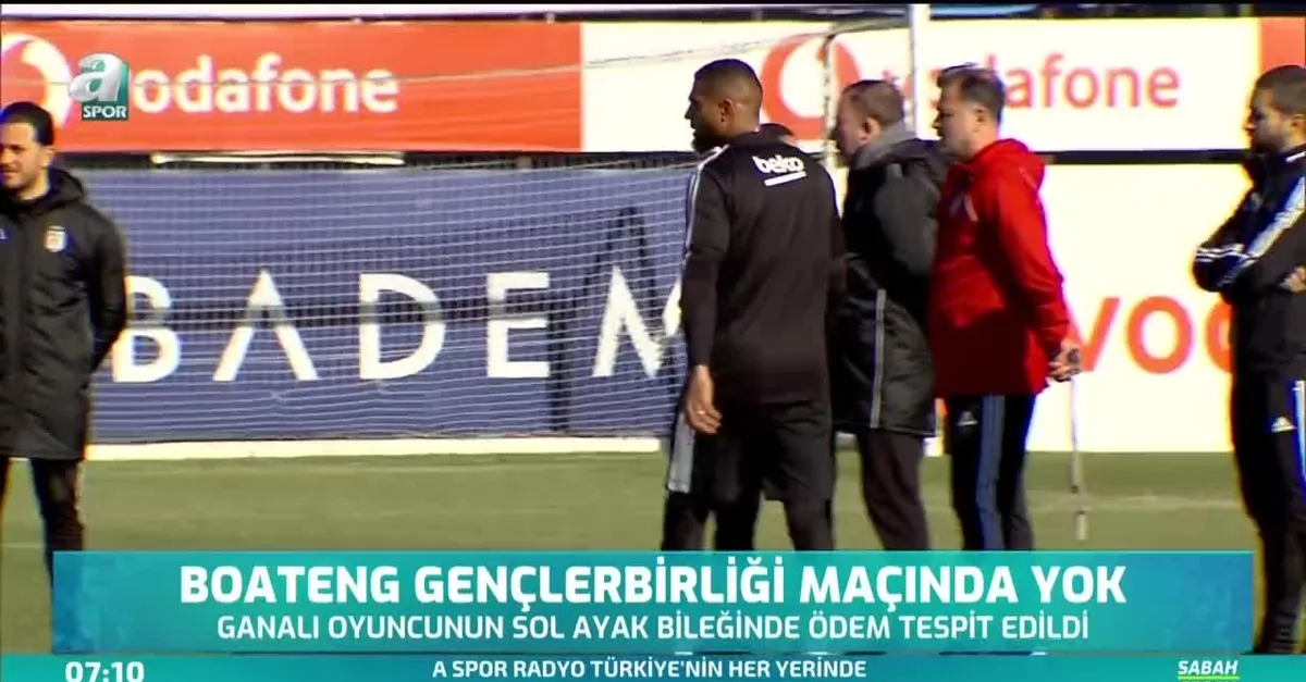 Boateng Gençlerbirliği maçında yok