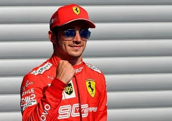 Belçika'da pole pozisyonu Leclerc'in
