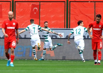 Konyaspor evinde rahat kazandı!