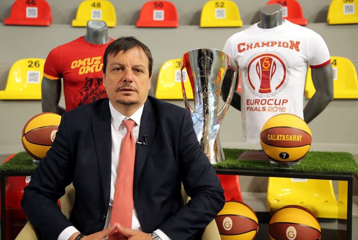 Ergin Ataman’dan Aziz Yıldırım’a destek