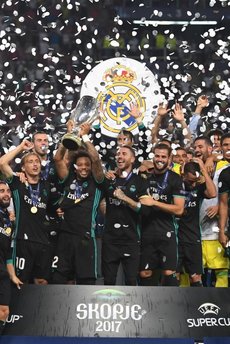 UEFA Süper Kupa şampiyonu Real Madrid