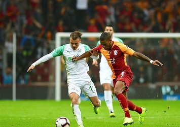 Bursaspor evinde Galatasaray'a karşı üstün