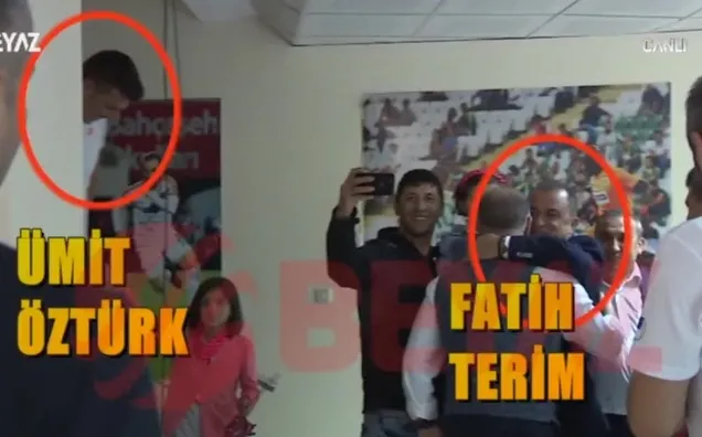 Ümit Öztürk'ün skandal görüntüsü!