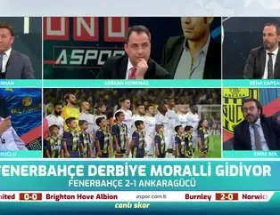 "Fenerbahçe'nin oyununa 10 üzerinden 5 veririm"