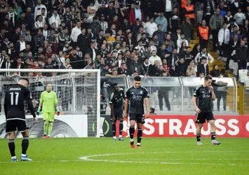 Beşiktaş evinde mağlup!
