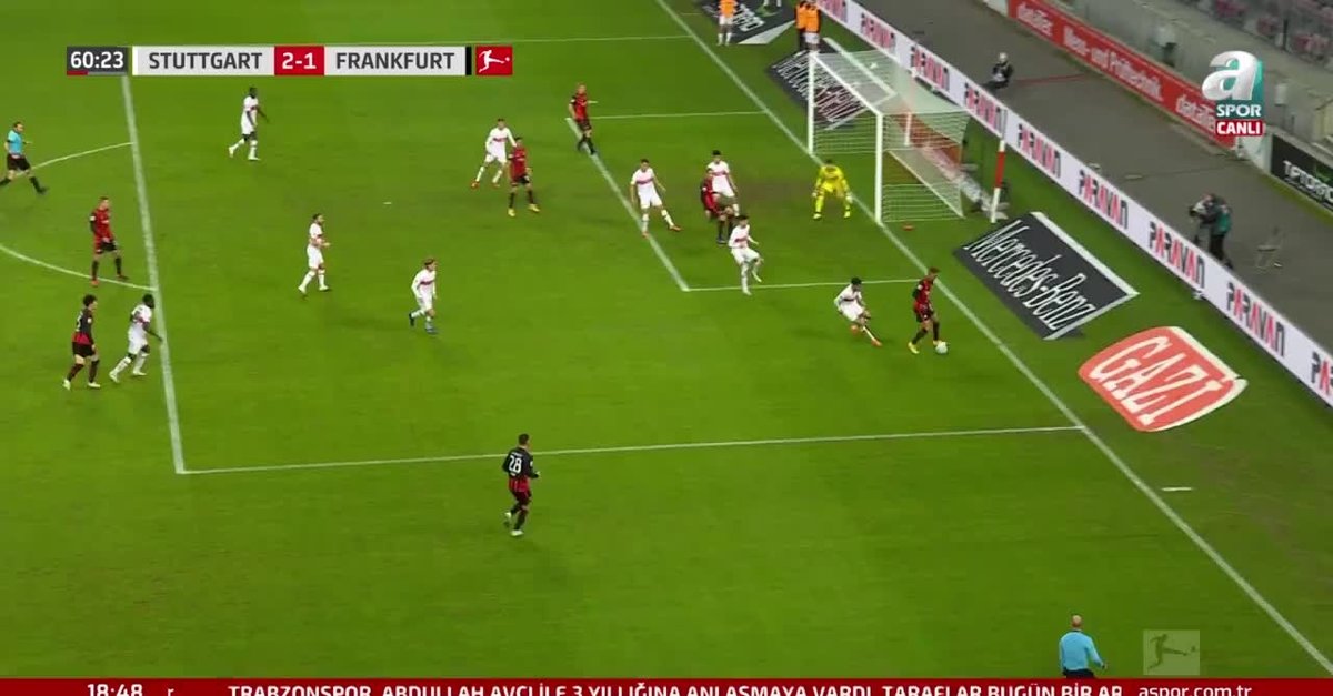 GOL | Stuttgart 2-1 Eintracht Frankfurt