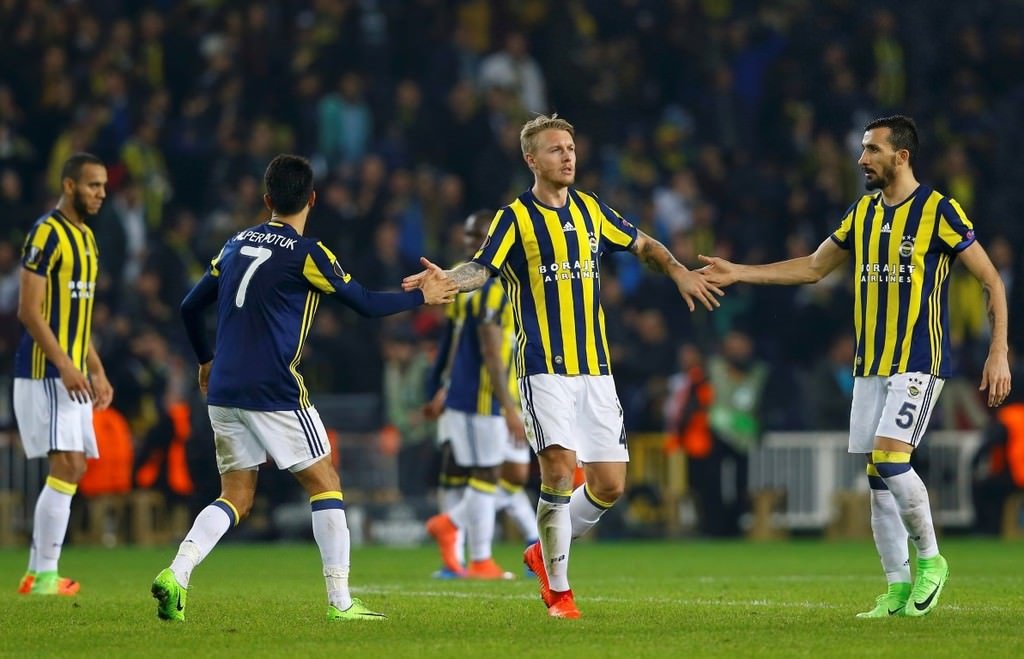 Fenerbahçe-Krasnodar karşılaşmasından kareler