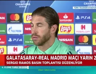 Sergio Ramos: Tek düşüncemiz maçı kazanmak