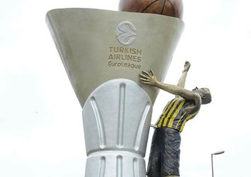 F.Bahçe EuroLeague Kupası Anıtı açılıyor