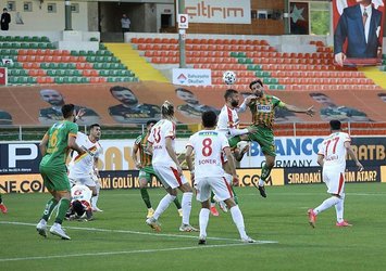 Alanya ile Göztepe yenişemedi