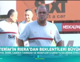 Terim'in Riera'dan beklentileri büyük