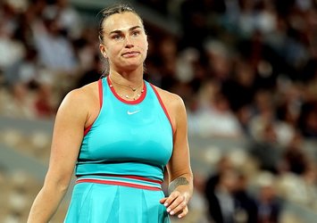 Sabalenka Fransa Açık'ta ikinci turda