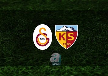 Kayserispor - G.Saray maçı saat kaçta?