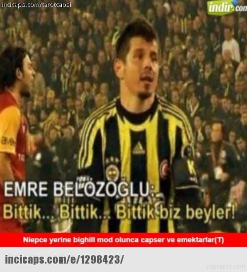 Fenerbahçe - ManU capsleri