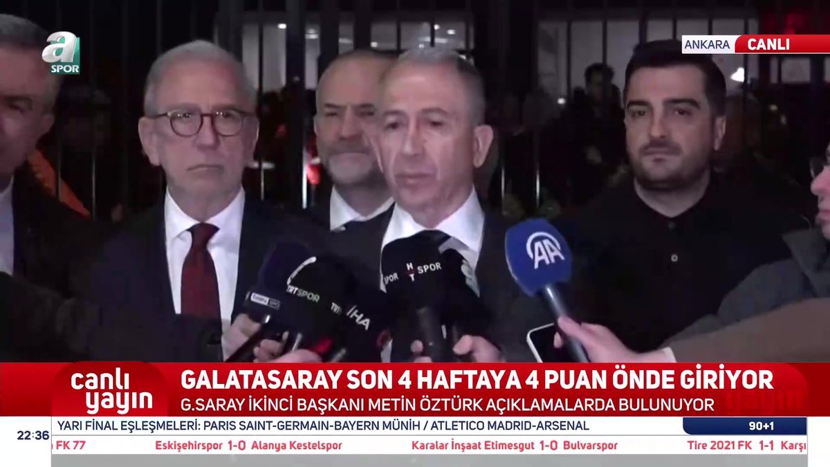 Metin Öztürk: Galatasaray’ı şampiyon yapmak istemiyorsanız… - Aspor