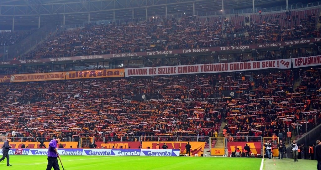 Galatasaray-Beşiktaş karşılaşmasından kareler