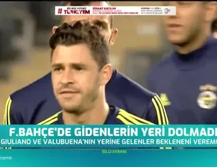 Fenerbahçe'de gidenlerin yeri dolmadı