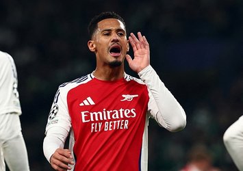 Arsenal William Saliba'nın sözleşmesini uzattı