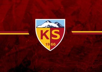 Kayserispor'a büyük müjde! Transfer...