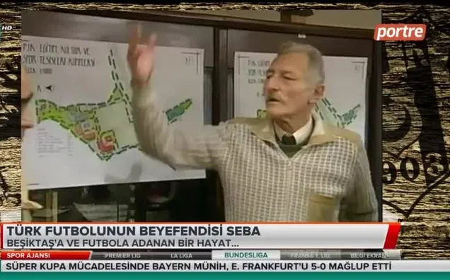Türk futbolunun beyefendisi Seba