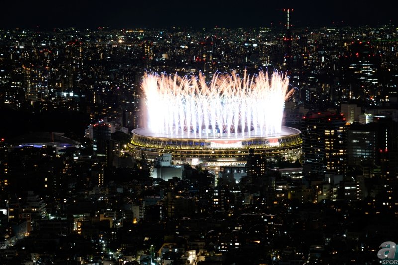 Son dakika spor haberi: Tokyo 2020 Olimpiyatları açılış töreninde dikkat çeken görüntüler!