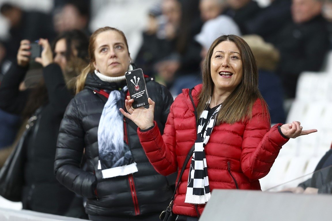 Beşiktaş - Bursaspor maçından kareler!