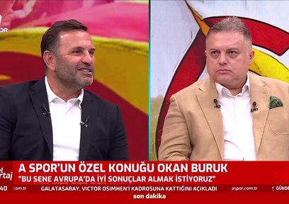 Galatasaray Teknik Direktörü Okan Buruk'tan samimi açıklamalar!