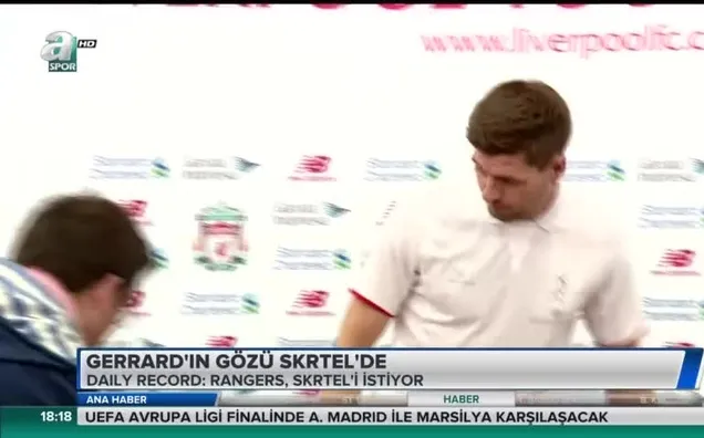 Gerrard'ın gözü Skrtel'de