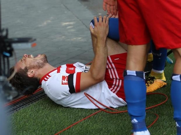 En korkunç sakatlık görüntüsü!