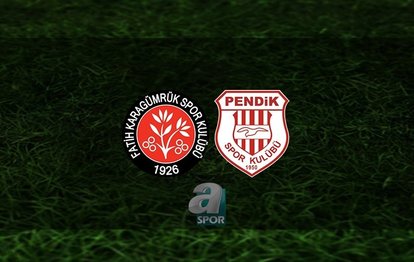 Fatih Karagümrük - Pendikspor CANLI İZLE Fatih Karagümrük - Pendikspor canlı anlatım