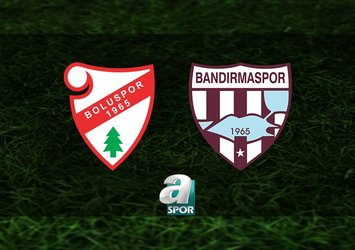 Boluspor-Bandırmaspor maçı saat kaçta?
