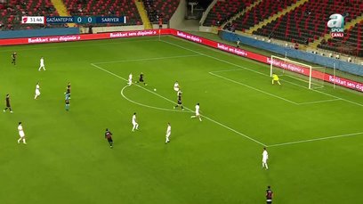 Gaziantep FK 4-0 Sarıyer (MAÇ SONUCU-ÖZET) Ziraat Türkiye Kupası 3. Tur maçı