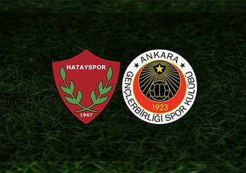 Hatayspor - Gençlerbirliği | CANLI