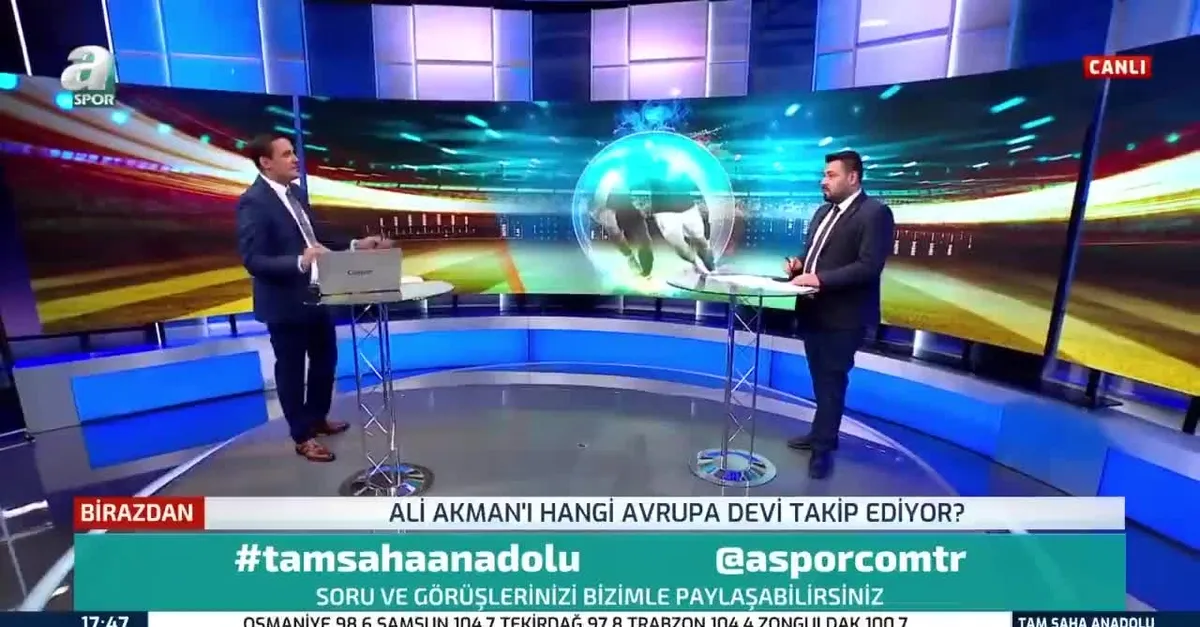 Canlı yayında açıkladı! "Ali Akman'ı isteyen takım..."