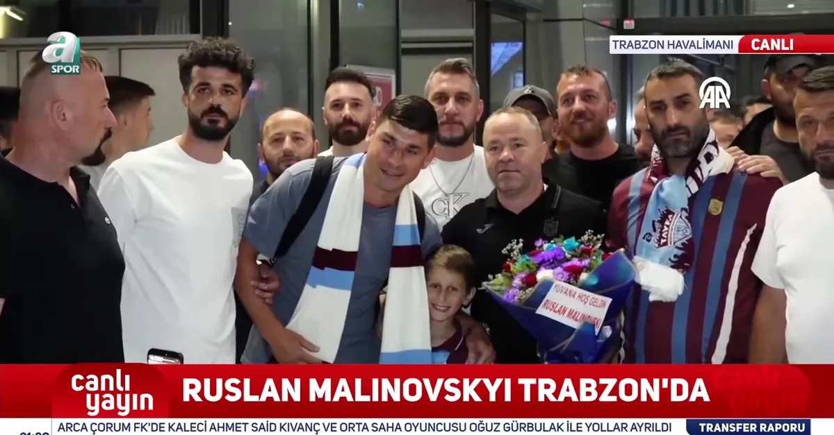 Ruslan Malinovskyi Trabzon'a geldi!