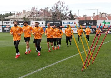 Galatasaray'da Fenerbahçe derbisi hazırlıkları başladı