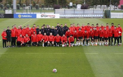 Türkiye A Milli Futbol Takımı Hırvatistan maçına hazırlanıyor
